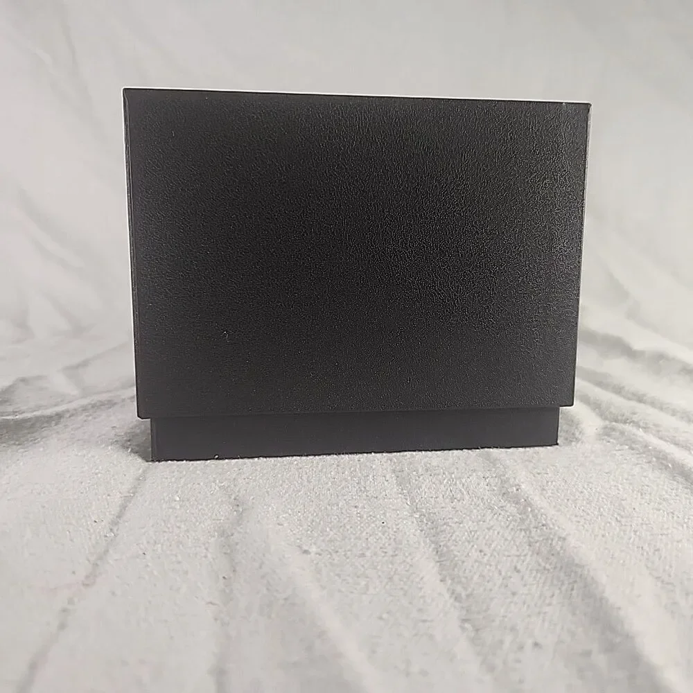 Watch Box Genuine Versus Versace Milano Black/Silver Watch Box, Book, Pillow